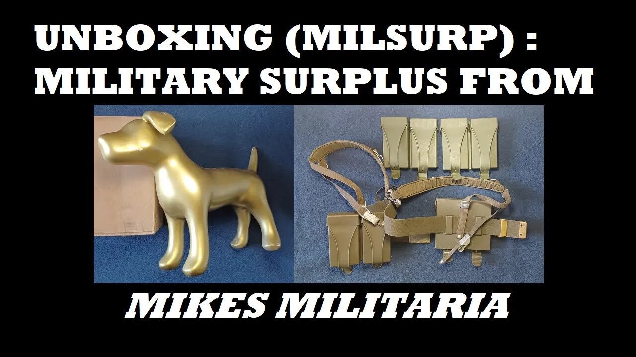 UNBOXING 148: Mike's Militaria. German Bundeswehr G3 Ammo Pouches and ...