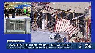 PD: Man killed in workplace accident near ASU in downtown Phoenix