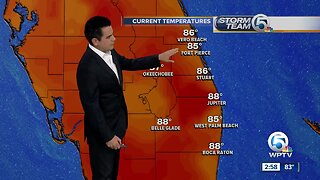 Wednesday mid-afternoon forecast