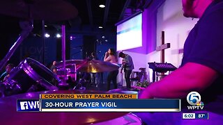 30-hour prayer vigil held in West Palm Beach