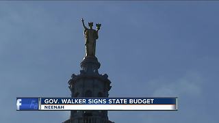 Walker to sign state budget nearly 3 months late