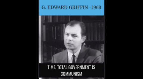 G. Edward Griffin Speech On Communist & Socialist Tactics - 1969 (MUST WATCH) We Are Seeing This Now