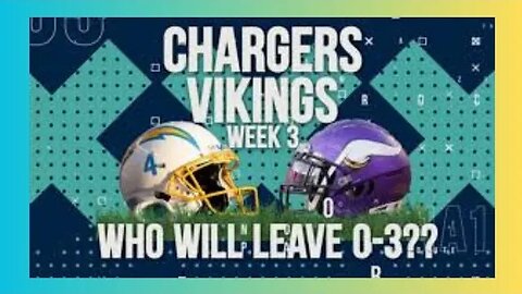 Los Angeles Chargers Vs. Minnesota Vikings Week 3 Game Predictions