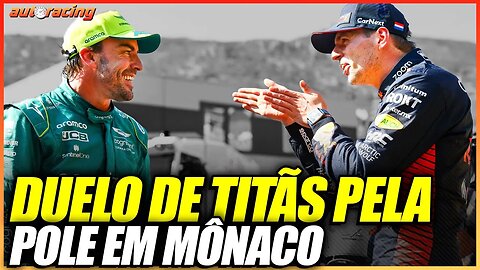 DISPUTA ESPETACULAR PELA POLE NO TREINO DE CLASSIFICAÇÃO DO GP DE MÔNACO DA F1 2023 EM MONTE CARLO