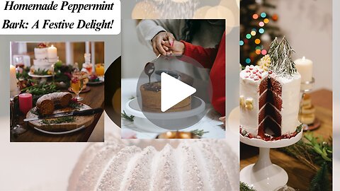 Homemade Peppermint Bark: A Festive Delight! For Christmas