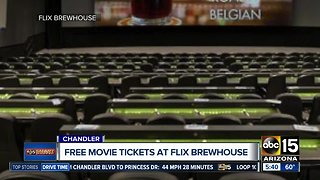 Free movie tickets and fair entrance