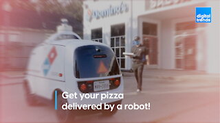 Get Your Pizza Delivered by a Robot