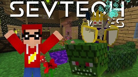 Minecraft SevTech Ages ep 24 - Bongo VS Naga and Lich.
