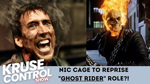 Nic Cage RETURNING as Ghost Rider