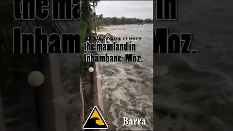 Cyclone Freddy is REAL and hits Inhambane today 2pm 24 Feb 2023