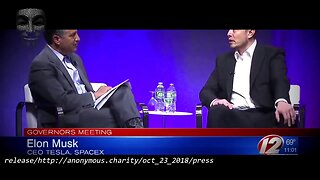 Anonymous Charity: Elon Musk Warned Humanity 5 years ago.