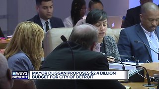 Mayor Duggan proposes $2.4 billion budget for city of Detroit