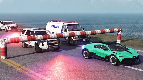 Cars vs Epic Police Chases - Beating the Police ▶️ BeamNG Drive