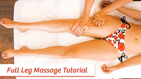 Full Leg Massage Anterior, Ultra Relaxing Lower Body w/ Tessa