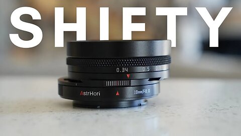 This is a Weird Lens. Astrhori 18mm F8 Review