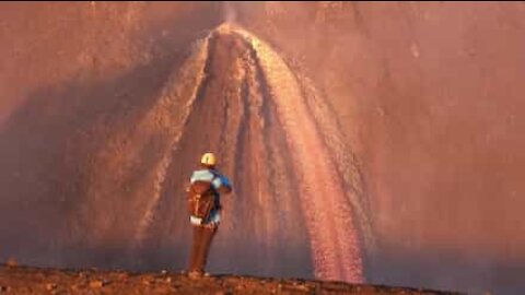 Etna-bjerget: fra udbrud til solnedgang