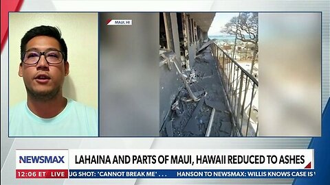 Lahaina Resident Details Escape from Hawaii’s Wildfires