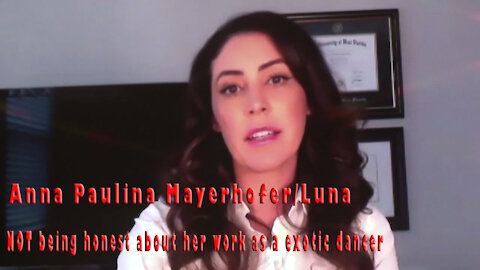 Anna Paulina Mayerhofer/Luna is not being honest about her past