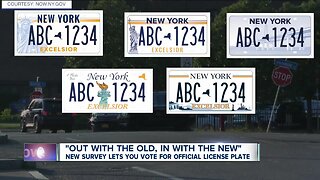 New survey lets public vote for new official license plate