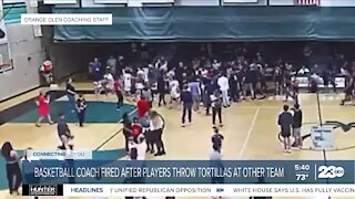 High school basketball coach ousted by California district after tortilla-throwing incident