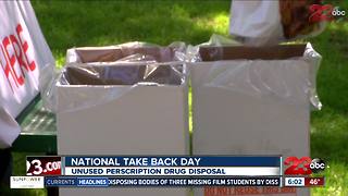 National Take Back Day kicked off in Kern County