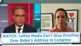 WATCH: Leftist Media Can't Stop Drooling Over Biden’s Address to Congress