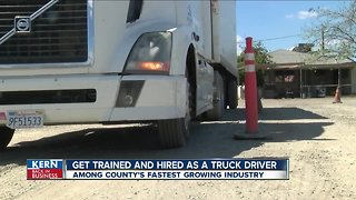 Kern Back In Business: Truck drivers needed in Kern County