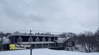 Winter weather sticks around in St. John's, NL