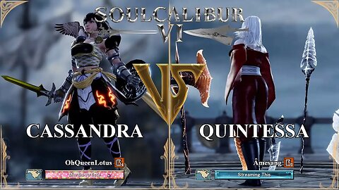 SoulCalibur VI — OhQueenLotus (Cassandra) VS Amesang (Quintessa) | Xbox Series X Ranked