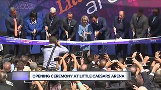 Opening ceremony takes place at Little Caesars Arena