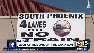 Will the Phoenix light rail be expanded? City, businesses at odds