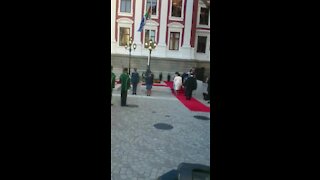 #Sona2017: President Jacob Zuma enters Parliament with Speaker (zBR)