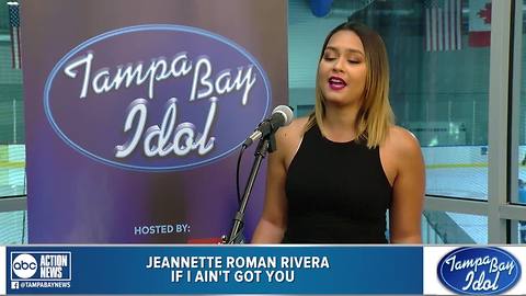Tampa Bay Idol Audition: Jeannette Roman Rivera