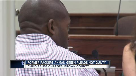 Former Packers running back Ahman Green pleads not guilty to child abuse