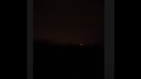 ufo in thunderstorm -France-