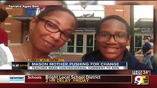 Mason teacher disciplined for lynching comment