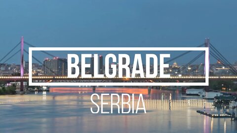 Belgrade, Serbia Downtown Walk 2021 (4K)