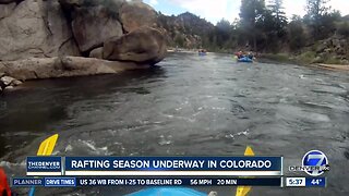 Rafting season is underway!