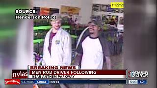 Suspects wanted by police after reportedly following, robbing female shopper