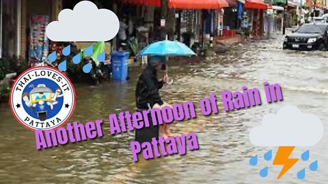 Pattaya Thailand Heavy Rain And Thunderstorm#short
