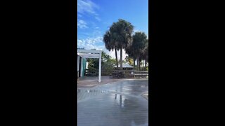 Livestream Clip From Downtown Fort Myers Beach Walk Part 1