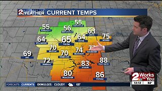 Thursday Noon Forecast