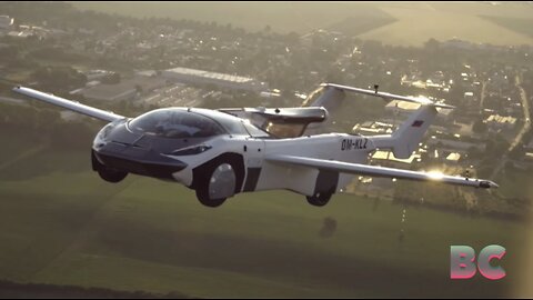 Flying car makes world’s first flight with passenger