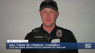 Still no charging decisions in 2017 Glendale taser in groin case