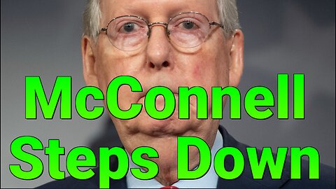Mitch McConnell Abruptly Steps Down!