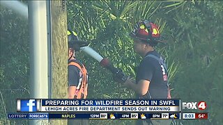 Preparing for wildfires during dry season