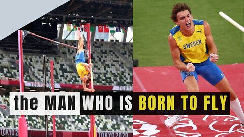 This is how you learn to fly! Armand Duplantis, Men’s Pole Vault World Record Holder