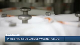 Pfizer preps for massive vaccine rollout