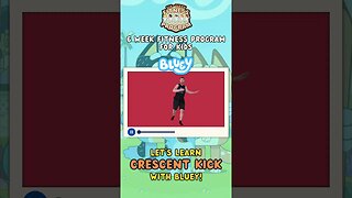 TRAIN WITH BLUEY! FUN AND FITNESS FOR KIDS WITH BLUEY