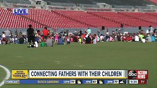 Father-kids event with Bucs quarterback coach kicks off Saturday at Raymond James Stadium